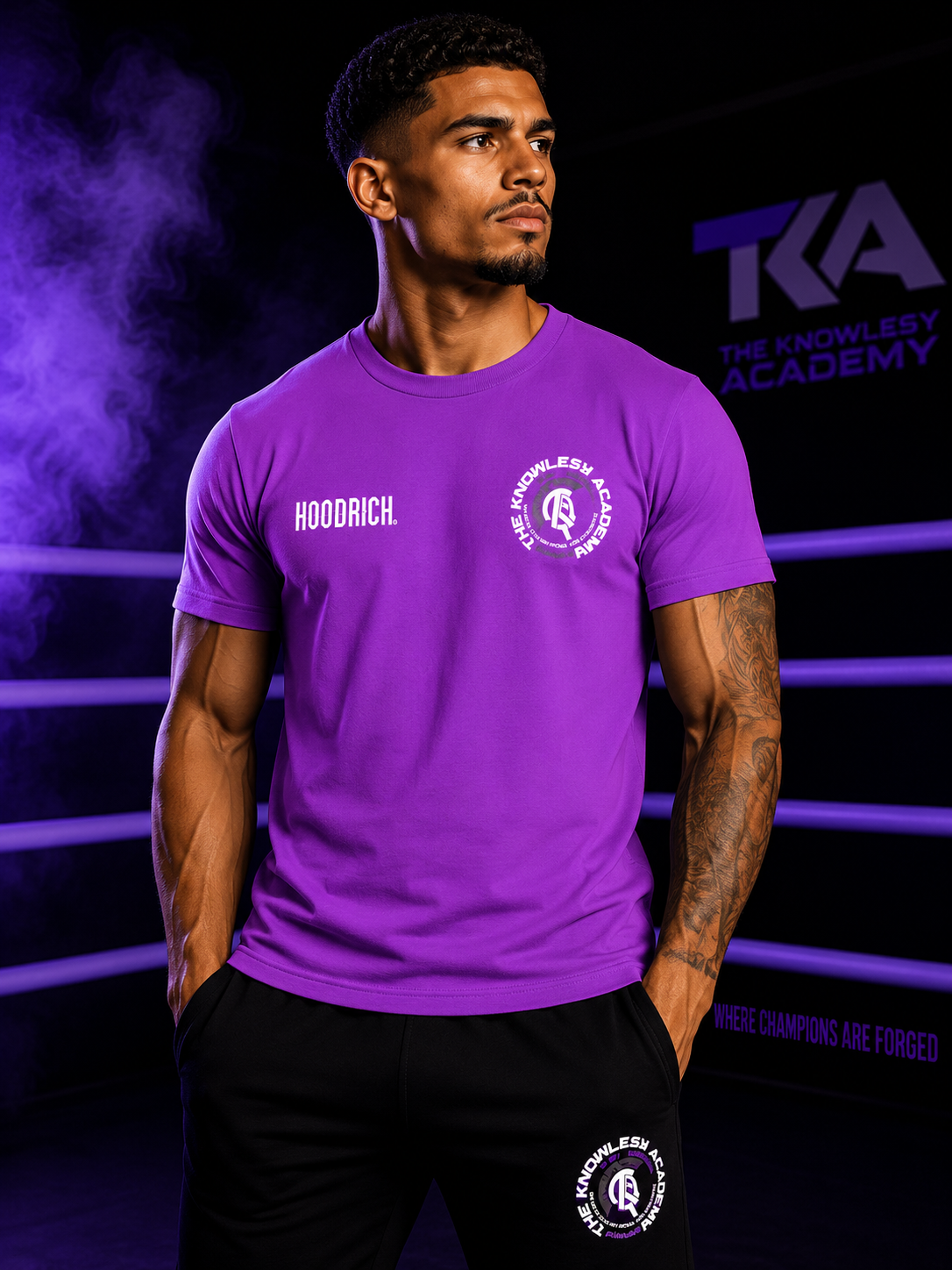 TKA Academy T-Shirt – Purple
