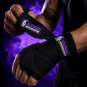 TKA Hand Wraps – Black/Purple